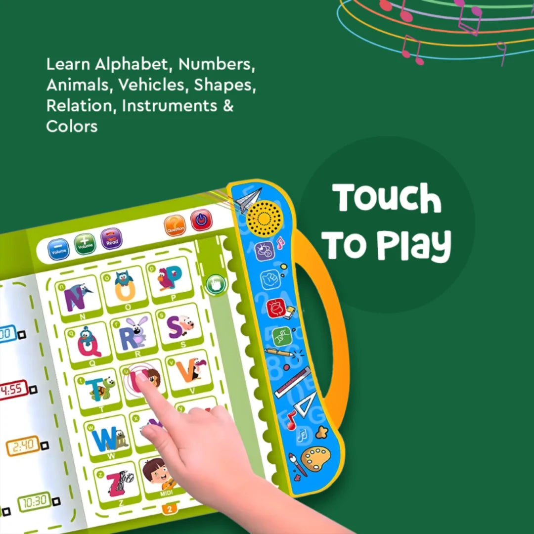 EduPlay Interactive Learning Book (For Ages 2+ Years)